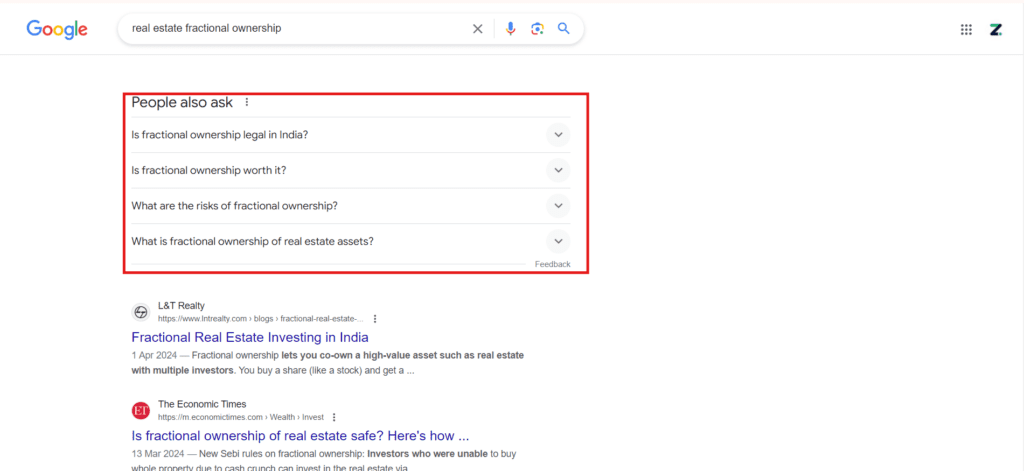 Find Keywords from "People Also Ask" on Google - ZenDot